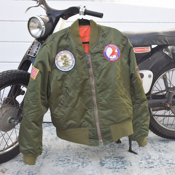 Vintage Bomber Jacket - Picture 1 of 8